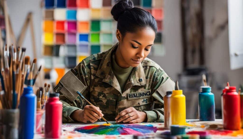 benefits of art therapy for PTSD